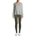 thumbnail image 6 of Warner's Women's Twill Seamless Leggings, 1-Pack, 6 of 7