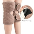 thumbnail image 3 of Winter Knee Warmers Thicken Fleece Lined Knee Brace Warm Thermal Knee Support Pad Compression Sleeve for Arthritic Knees, 3 of 8
