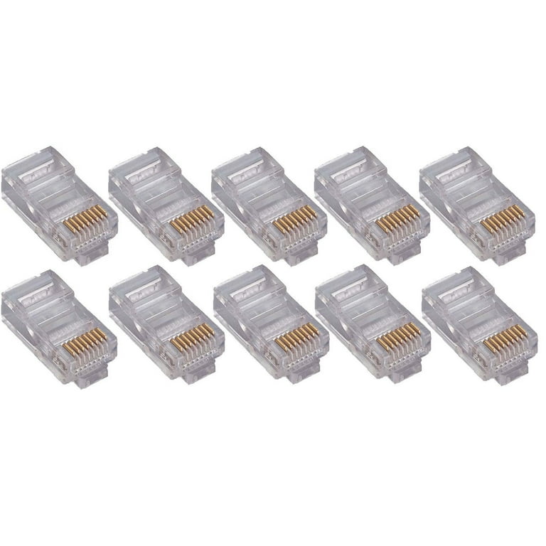 Masterlan conector UTP RJ45, Cat.6, 8p8c, cable, golded, pleated  (LY-US012-2) - merXu - Negotiate prices! Wholesale purchases!