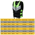 thumbnail image 5 of SUNHUFA Adults Jackets Neoprene Vest for Water Sports (Fluorescent Green M), 5 of 10