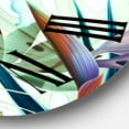thumbnail image 3 of Designart 1 in Quartz Tropical Wall Clock, 3 of 5