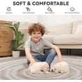 thumbnail image 3 of VUNATE 5'x7' Area Rugs for Living Room Washable Rugs Modern Abstract Distressed Indoor Rug Carpet Soft Fluffy Large Area Rugs for Bedroom Dining Room Office Foldable Nonslip Rug, 3 of 5