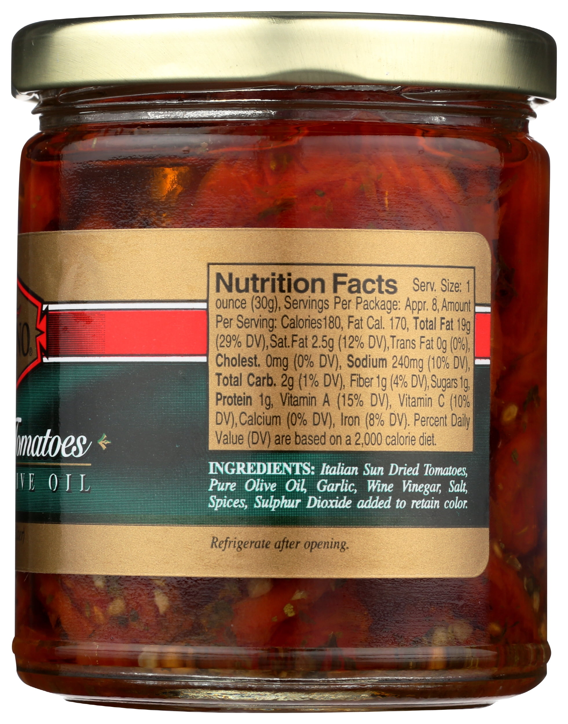 (Pack of 12) Bellino Sun Dried Tomatoes in Pure Olive Oil, 7.5 oz