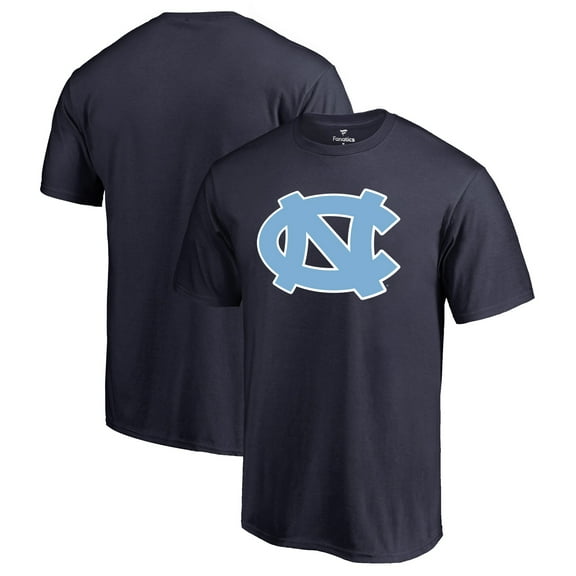 Men's Navy North Carolina Tar Heels Primary Logo T-Shirt