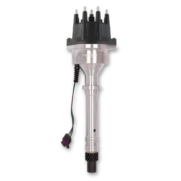 Ultimate HyperSpark Distributor for Chevy Engines | Noise Free RPM Signal | Stylish Billet Housing