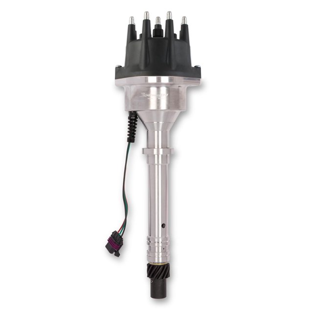 Ultimate HyperSpark Distributor for Chevy Engines | Noise Free RPM Signal | Stylish Billet Housing