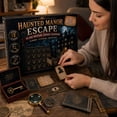 thumbnail image 3 of 24-Day Mystery Adventure Advent Calendar, Christmas Escape Room Game with Interactive Story Themes, Open A New Discovery Every Day Family Cooperative Game Countdown Gift for Family & Adults, 3 of 6
