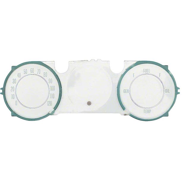 OER Instrument Cluster Lens 19641965 Chevy Chevelle w/o Gauge Package