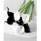 thumbnail image 5 of Xiao Hua 12 flores artificiales de lirio de cala, flores falsas, flores artificiales para decoración de bodas, 5 of 5
