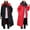 Black, variant on BRGZLK Women Waterproof Parka Jacket Trendy Coat Removable Hooded Winter Jacket Cotton Padded Warm Maxi Puffer Coat Lady Long Coats Parka Jacket with Pockets for Winter Outgoing Holiday