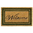thumbnail image 2 of Home & More Border Welcome Coir Outdoor Doormat, 2 of 7