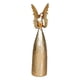 thumbnail image 1 of Resina Ángel Elfo Estatua Arte Escritorio Ornamento Ángel Dorado Escultura Artesanía (C) Tmvgtek Libre de BPA, 1 of 7
