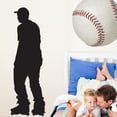 thumbnail image 1 of Wallhogs Roller Blade Silhouette I Cutout Wall Decal, 1 of 2