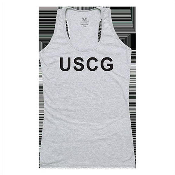 Rapid Dominance USCG Graphic Tank Top, Heather Grey - Extra Large