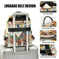 thumbnail image 4 of WOBOGO Smiling Corgi Dog Butterfly Backpack Durable Lightweight Shoulder Bag Built-in Laptop Sleeve and Multiple Utility Compartments, 4 of 7