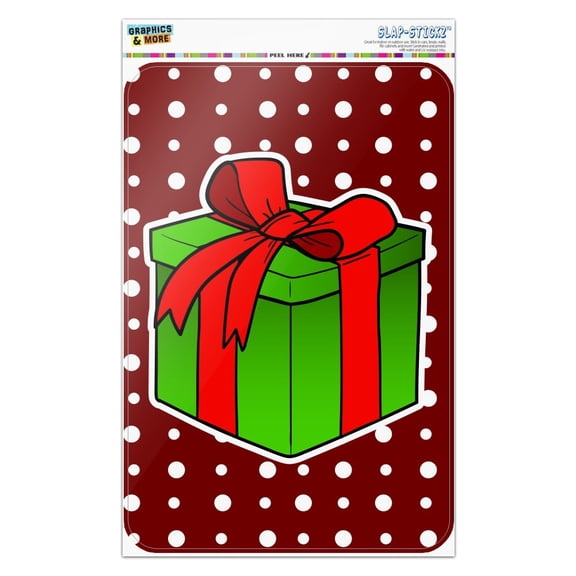 Present Gift Christmas Holiday Home Business Office Sign