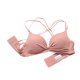 thumbnail image 4 of Sujetador sin costuras Wireless Thicken Sexy Hacer subir Underwear Lencería elástica transpirable, Rosa, 70B sidaley AP001256-01B, 4 of 7