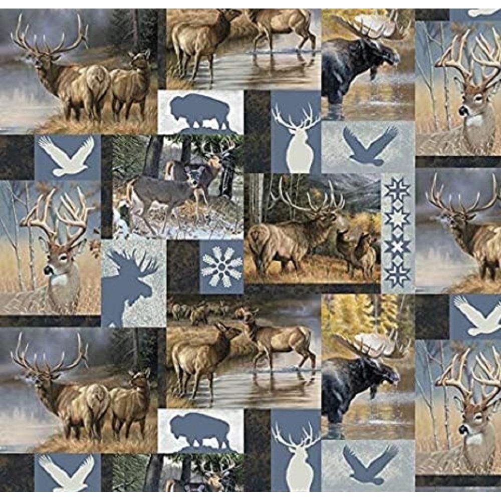 Wildlife Fleece Fabric
