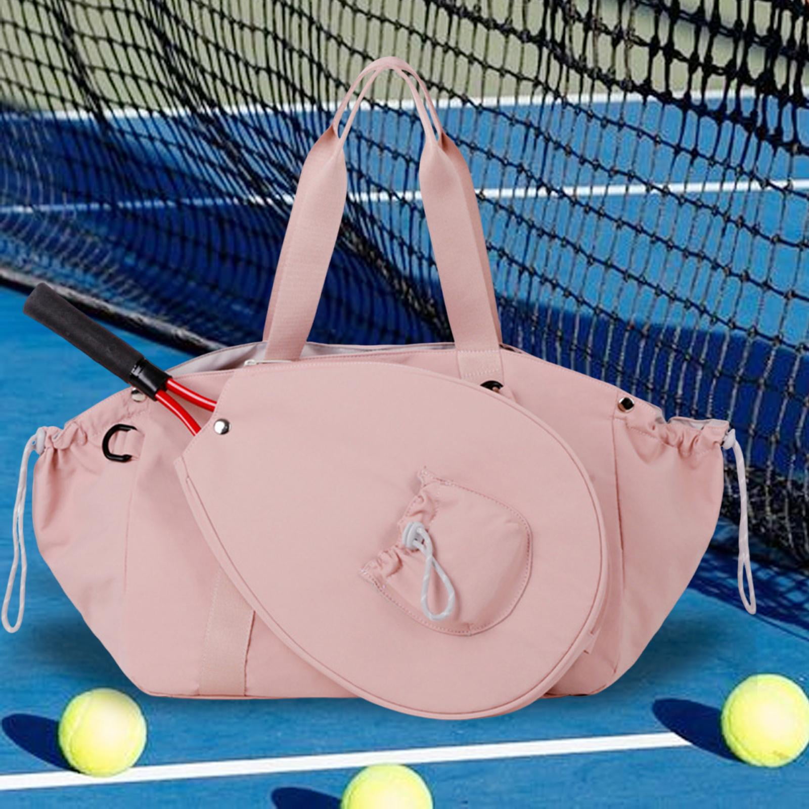 Badminton Racket Bag Tennis Tote Sports Handbag Large Capacity Waterproof Nylon for Women Players Outdoor Fitness