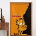 thumbnail image 1 of Cortina de puerta Garfield para entrada, cortina opaca con estampado de patrón, cortina divisoria de ambientes, tapiz para decoración del hogar, 34" de ancho x 56" de largo, 1 of 7