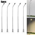 thumbnail image 3 of 5 Pcs Lampadaire de Chemin de Fer Modèle Lampadaire de Rue Jauge 0 20cm Décoration Bonsaï, 3 of 7