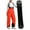 Orange, variant on Hvot&aat Women Colorful Outdoor Warm Snow Pants Windproof Snow Bibs Baggy Winter Jumpsuits