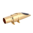thumbnail image 2 of Eb Sax Mouthpiece, Sax Accessory, Simple Installation Delicate Sturdy Durable Gold Brass For Music Enthusiast Concert Music Teaching Music Practice, 2 of 7