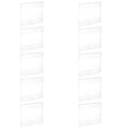 thumbnail image 1 of MasteelfCA 10Pcs Price Tag Holders Acrylic Label Holders Clip On Sign Display Racks, 1 of 8