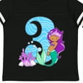 thumbnail image 4 of Inktastic Third Birthday Mermaid Girls Toddler T-Shirt, 4 of 5