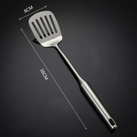 

304 Stainless Steel Long Handle Wok Spatula Shovel Spoon Cooking Kitchen Tools