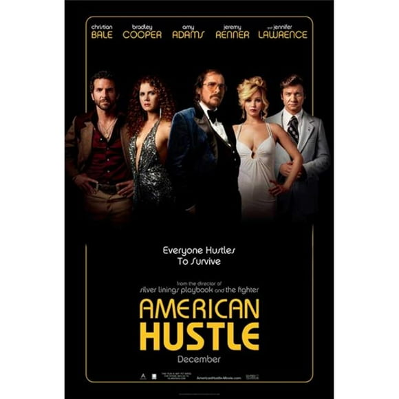 Pop Culture Graphics MOVGB71835 American Hustle Movie Poster, 11 x 17