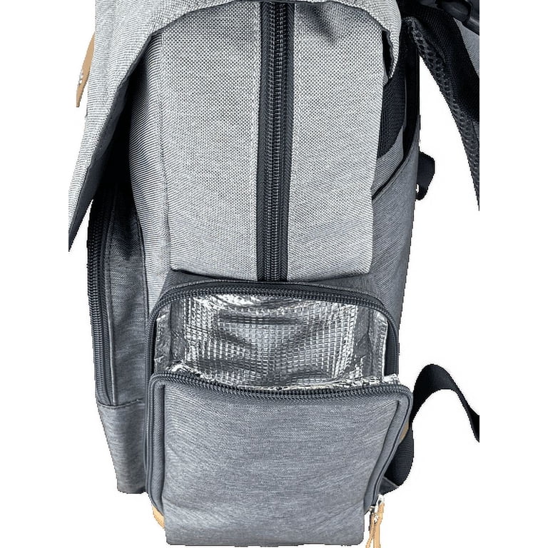 iPack Infant Unisex Carry All Backpack, Gray, 13 display picture 3