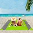 thumbnail image 2 of Alfombrilla de playa al aire libre, alfombrilla de Picnic, portátil, para acampar, portátil, plegable, alfombrilla de playa para Picnic Wmkox8yii jkg1349, 2 of 2