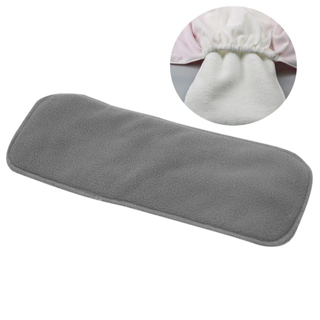 Coofit Adult Nappy Washable Absorbent 4 Layers Cloth Nappy Liner Adult Diaper Insert