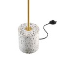 thumbnail image 6 of Modway Logic Terrazzo Floor Lamp in White, 6 of 8