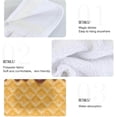 thumbnail image 6 of SKYSONIC 2 PCS Hanging Hand Towels Wafer and Strawberry Jam Melted Chocolate Hand Dry Towels for Kitchen & Bathroom,Hanging Towel Set with Hanging Loop, 12"x17", 6 of 6