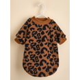 thumbnail image 2 of Leopard Print Pet Sweatshirt, 2 of 5
