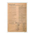 thumbnail image 1 of Advanced Graphics 2902 67 x 45 Po. Nous le Peuple Constitution Standup Carton Découpé Standup, 1 of 4