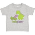 thumbnail image 3 of Inktastic Little Sister Purple Girls Toddler T-Shirt, 3 of 5