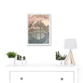 thumbnail image 2 of Painting Japanese Garden Kameido Bridge Hiroshi Japan Artwork Framed Wall Art Print A4, 2 of 4