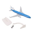 thumbnail image 2 of Modelo de avión de Metal, aleación, escala precisa simulada, Base estable, decoración del hogar, modelo de avión, 20cm, 2 of 5