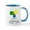 White/Blue Inside, variant on CafePress - Pythagorean Theorem Mug - 11 oz Ceramic Mug - Novelty Coffee Tea Cup