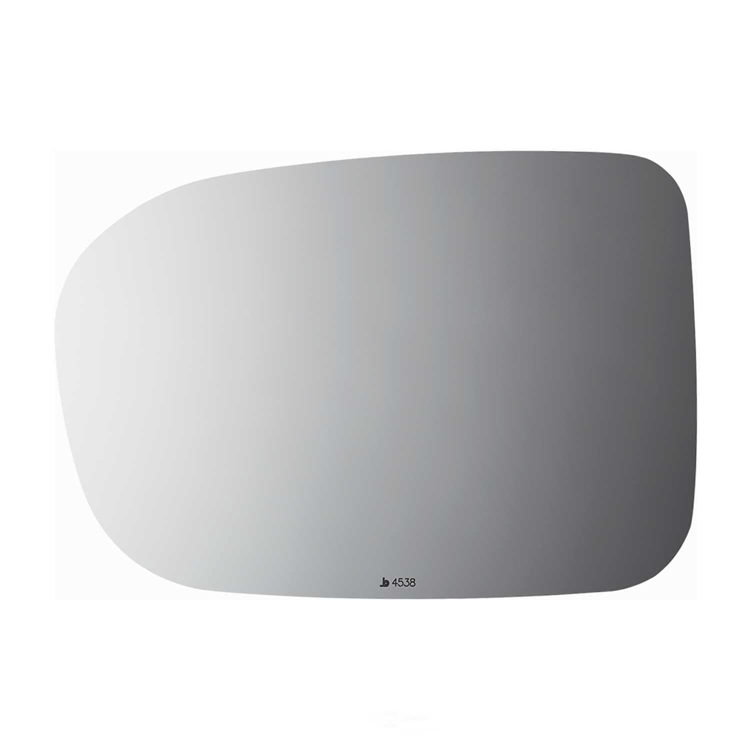 Burco Side View Mirror Replacement Glass - Clear Glass - 4538