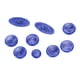 thumbnail image 3 of 9 piezas de saxofón con incrustaciones de botones de plástico para decoración, accesorios para instrumentos musicales, azul M02110, 3 of 9