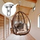 thumbnail image 2 of Heavy Ceiling Hook Stainless Steel 450 kg Capacity 360 Rotation, Hooks Swing Suspension with Screw Fixing for Hanging Chair, Swing, Yoga Towel, Punchi, 2 of 5