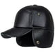 thumbnail image 3 of sweethay Gorros de invierno y otoño para hombre mayor con Protector de oído, gorro portátil grueso para mantener el calor, a prueba de viento, cálido, Sombreros sweethay AP013561-01, 3 of 6