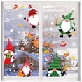 thumbnail image 3 of Pegatinas de ventana transparentes de vinilo impermeables de Navidad decoración del hogar, pegatinas de pared navideñas transparentes para decoraciones de habitación de niños, 3 of 4
