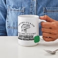 thumbnail image 4 of CafePress - I Always Catch Something - 15 oz Ceramic Large White Novelty Mug, 4 of 6