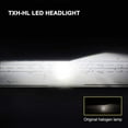 thumbnail image 3 of Alla Lighting Newest TXH H8 H9 H11 LED Bulbs Xtreme Super Bright Replacement 6V~24V, 6000K Xenon White, 3 of 8