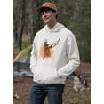thumbnail image 2 of Golf Player. Hoodie Men -Image by Shutterstock, Male XX-Large, 2 of 4